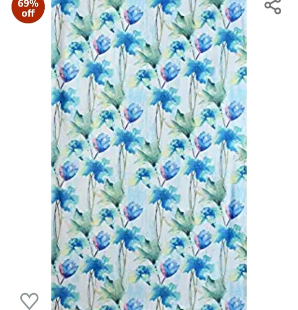 Devsang Polyester Eyelet for Home & Living Room Door Curtain69%off69%off