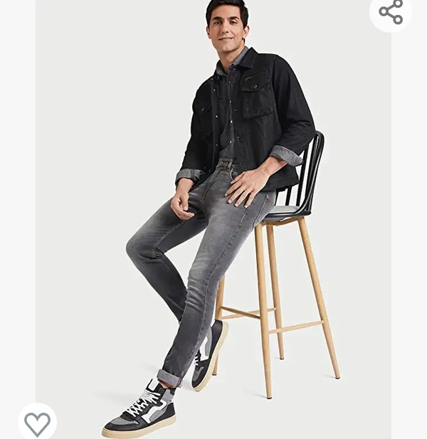 Amazon Brand - Inkast Denim Co. Men's Slim Stretchable Jeans - 28.29.30.32.34.36