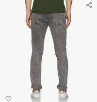 Cherokee by Unlimited Men's Slim Fit Jeans (CHPDNME20010G12004_Grey Super Ston_32W x 32L) - 28.29.30.32.34.36