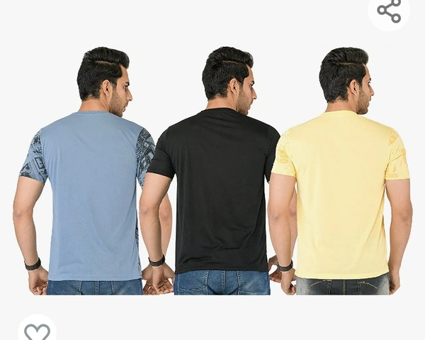 SHAUN Men T-Shirt (N704MT3_$P_Pack of 3)