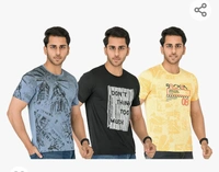 SHAUN Men T-Shirt (N704MT3_$P_Pack of 3)