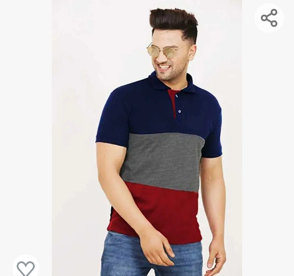 LEOTUDE Regular Fit Half Sleeve Men's Polo T-Shirt Combo (Pack of 3)