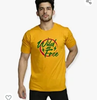 CUSTOMSCART Men's Solid Regular Fit Cotton T-Shirt (Combo Pack of 4) L Size (40) Design or Texture Vary depending on Stock availablityN L38SIZE SGD1