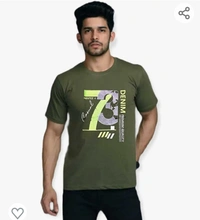 CUSTOMSCART Men's Solid Regular Fit Cotton T-Shirt (Combo Pack of 4) L Size (40) Design or Texture Vary depending on Stock availablityN L38SIZE SGD1
