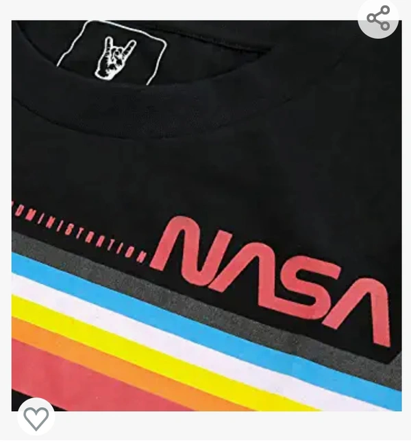 Nasa NASA Printed Loose Fit Tshirt for Men