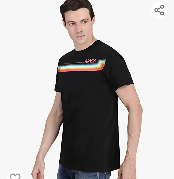 Nasa NASA Printed Loose Fit Tshirt for Men