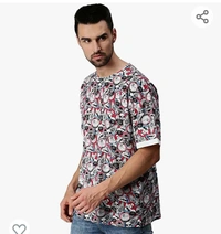 Verido Veirdo Marvel Star Wars Original Boba Fett All Over Print 100% Cotton Half Sleeve Round Neck | Oversized | Loose Fit | Relaxed Fit | Wide Fit | T-Shirt for Mens/Boys