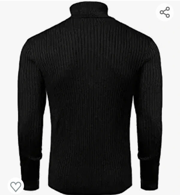 NORTHWIND Men's High Turtle Neck Cotton T-Shirt - M. L. XL. XXL