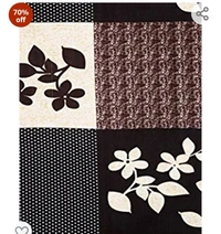 Fashion String 144 TC Microfibre Brown Double Bedsheet with 2 King Size Pillow Covers70%off