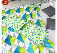 Divine Casa 100% Cotton Geometric Print Mix N Match Bedsheet for Double Bed (Multicolour)Amazon'sChoicefor "double bedsheet cotton