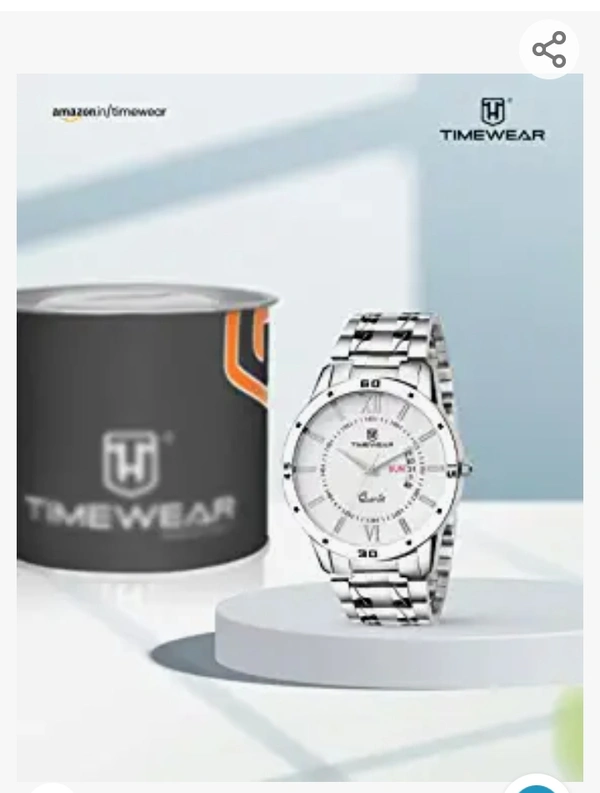 Timeware TIMEWEAR Analog Day Date Functioning Stainless Steel Chain Watch for Men