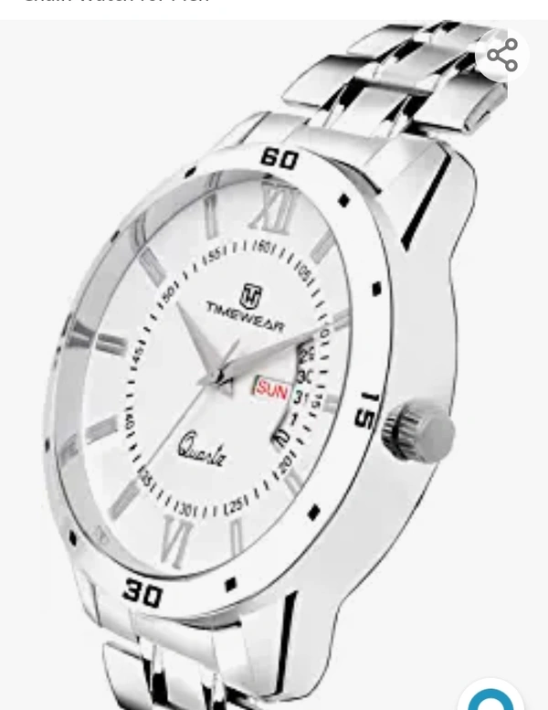 Timeware TIMEWEAR Analog Day Date Functioning Stainless Steel Chain Watch for Men