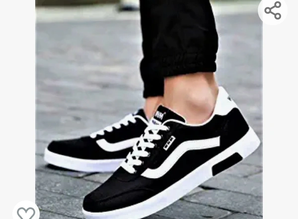 Kardma kardam&sons Fashionable Luxury Canvas Casual Outdoor Sneakers White and Black Shoes for Mens - 40.42.44.46