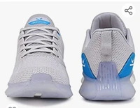 Bersche Bersache Sports Shoes for Men | Latest Stylish Sports Shoes for Men | Lace-Up Lightweight (Grey) Shoes for Running, Walking, Gym,Trekking and Hiking Shoes for Men - 5.6.7.8.9