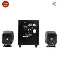 FAnd F&D F203G 11 Watt 2.1 Channel Wired Multimedia Speaker