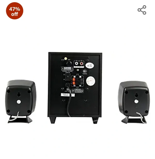 FAnd F&D F203G 11 Watt 2.1 Channel Wired Multimedia Speaker
