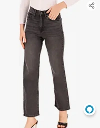 SisneySisney Women High Waist St reachable Straight Fit Jeans - M. L. XL. XXL