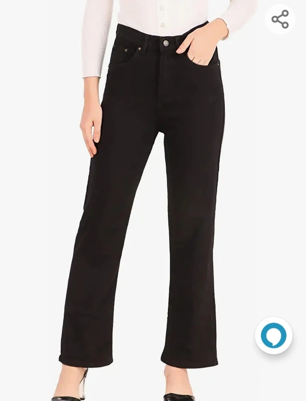 SisneySisney Women High Waist St reachable Straight Fit Jeans - M. K. XL. XXL