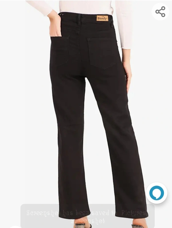 SisneySisney Women High Waist St reachable Straight Fit Jeans - M. K. XL. XXL