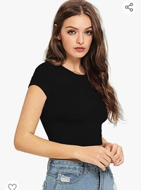 The Blaze THE BLAZZE 1081 Women's Cotton Tank Crop Tops Bustier Bra Vest Crop Top Bralette Blouse Top for Women - M. L. XL. XXL