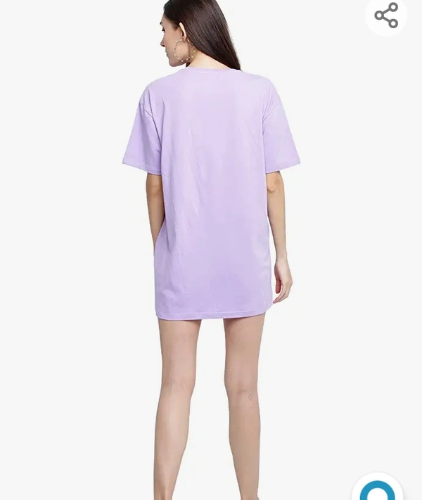 Blanced BLANCD Women's Pure Cotton Casual Oversized Round Neck Drop Shoulder Slogan Print Love Short Sleeve Summer Tshirt - M. L. XL. XXL