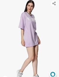 Blancedwekd BLANCD Women's Pure Cotton Casual Oversized Round Neck Slogan Print Self Love Short Sleeve Summer Tshirt - M. L. XL. XXL