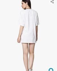 Thanzer BLANCD Women's Pure Cotton Casual Oversized Round Neck Slogan Print Self Love Short Sleeve Summer Tshirt - M . XL. XXL