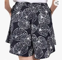 Stories STORIES Women's Viscose Printed Culotte Shorts - M. L. XL. XXL