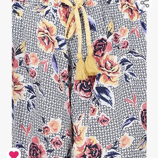 Stories STORIES Women's Viscose Printed Culotte Shorts - M. L. XL. XXL