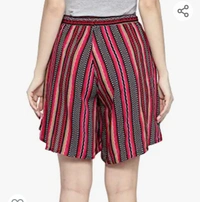 Tredny STORIES Women's Viscose Printed Culotte Shorts - M. L. XL. XXL
