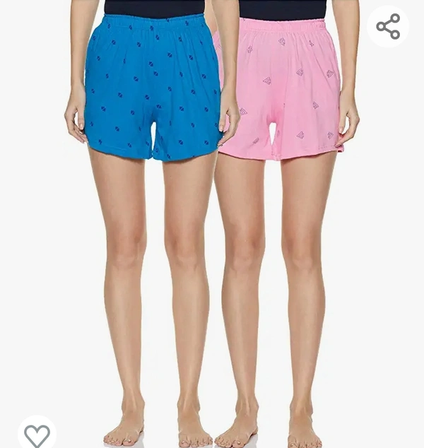 Stories  Longies Women's Shorts (Pack of 2) - M. L. XL. XXL