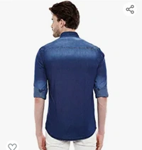 Deenisling Dennis Lingo Men's Solid Slim Fit Casual Shirt - M . L. XL. XXL
