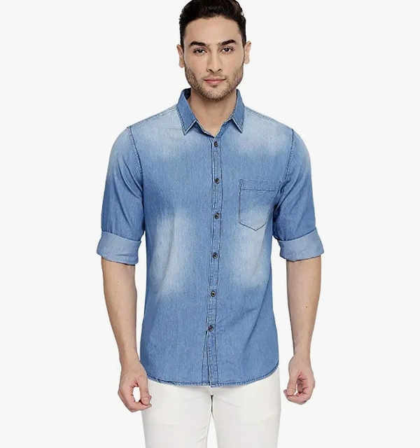 Dennisling Dennis Lingo Men's Solid Slim Fit Casual Shirt - M. L. XL. XXL