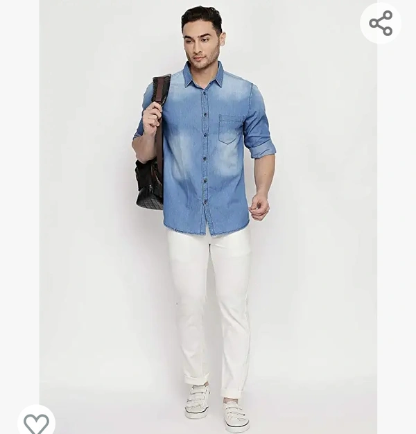 Dennisling Dennis Lingo Men's Solid Slim Fit Casual Shirt - M. L. XL. XXL