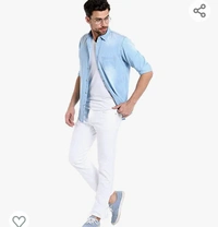 Dennishling Dennis Lingo Men's Solid Slim Fit Casual Shirt - M. L. XL. XXL