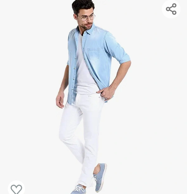 Dennishling Dennis Lingo Men's Solid Slim Fit Casual Shirt - M. L. XL. XXL
