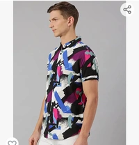 Dennishling. Dennis Lingo Men's Aztec Slim Fit Cotton Casual Shirt - M. L. XL. XXL