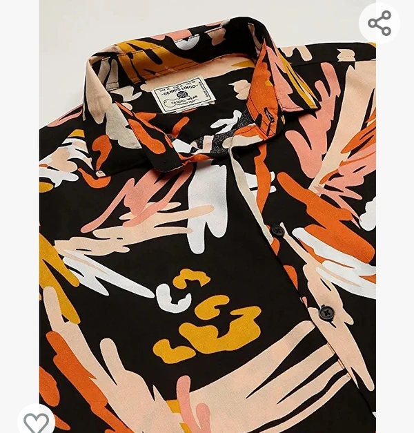 Denisling Dennis Lingo Men's Aztec Slim Fit Cotton Casual Shirt - M. L. XL. XXL