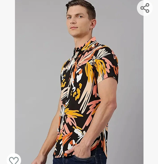 Denisling Dennis Lingo Men's Aztec Slim Fit Cotton Casual Shirt - M. L. XL. XXL