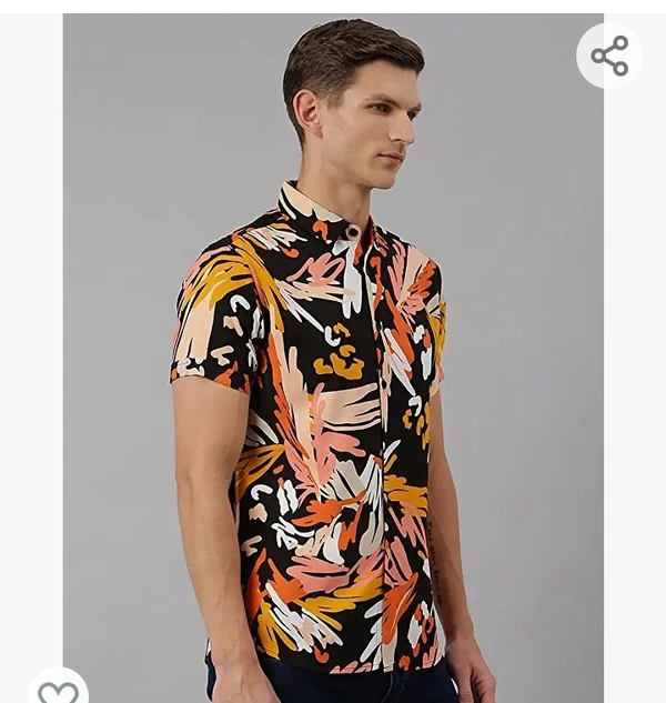 Denisling Dennis Lingo Men's Aztec Slim Fit Cotton Casual Shirt - M. L. XL. XXL