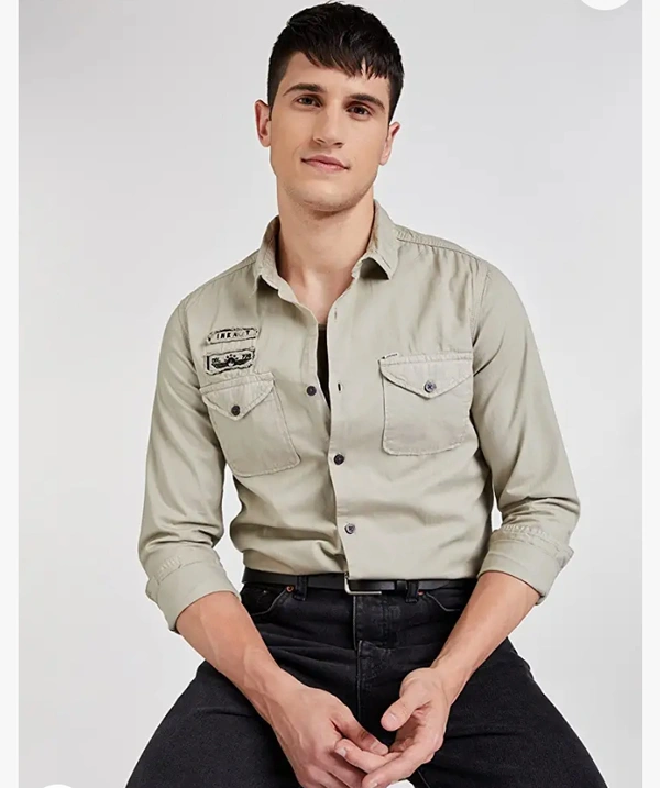 Amazon Brand - Inkast Denim Co. Men's Slim Casual Shirt - M. L. XL. XXL