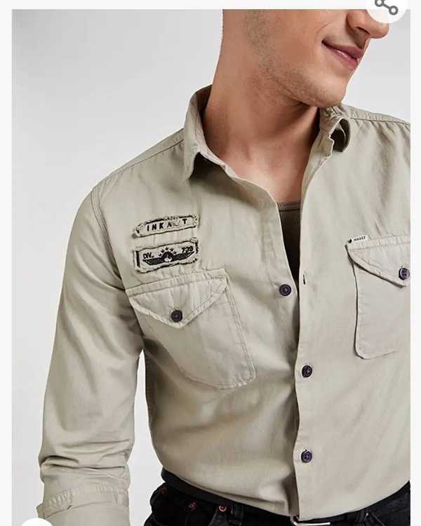 Amazon Brand - Inkast Denim Co. Men's Slim Casual Shirt - M. L. XL. XXL