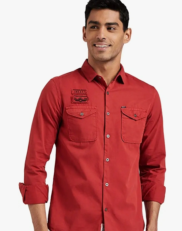 Amazon Brand - Inkast Denim Co. Men's Slim Casual Shirt - M. L. XL. XXL