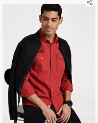 Amazon Brand - Inkast Denim Co. Men's Slim Casual Shirt - M. L. XL. XXL