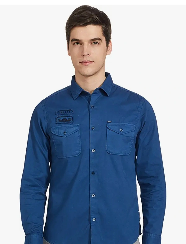 Amazon Brand - Inkast Denim Co. Men's Slim Casual Shirt - M. L. XL. XXL