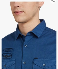Amazon Brand - Inkast Denim Co. Men's Slim Casual Shirt - M. L. XL. XXL