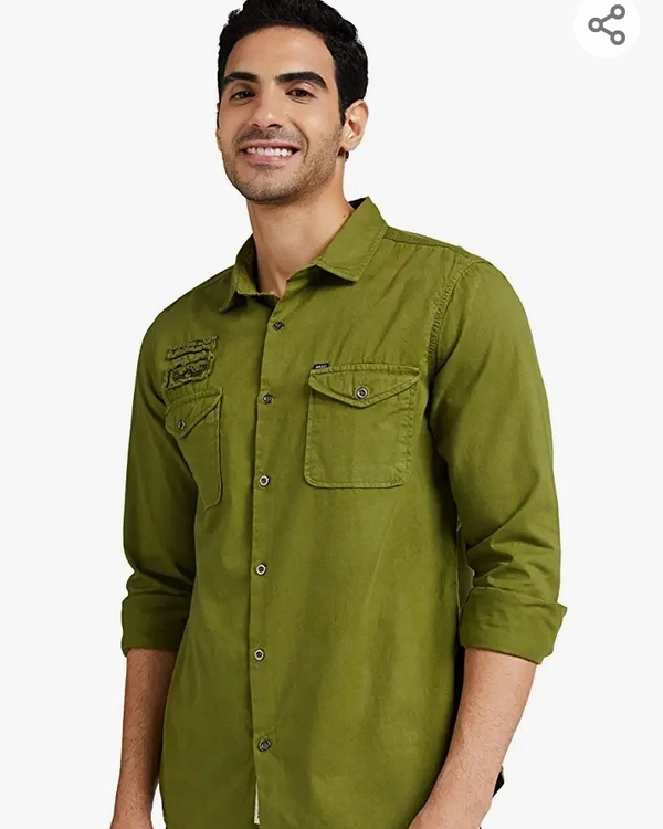 Amazon Brand - Inkast Denim Co. Men's Slim Casual Shirt - M. L. XL. XXL