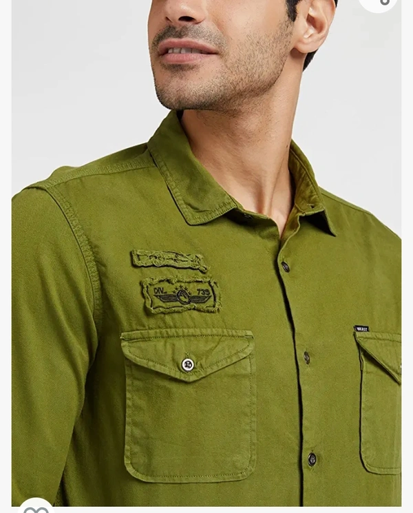 Amazon Brand - Inkast Denim Co. Men's Slim Casual Shirt - M. L. XL. XXL