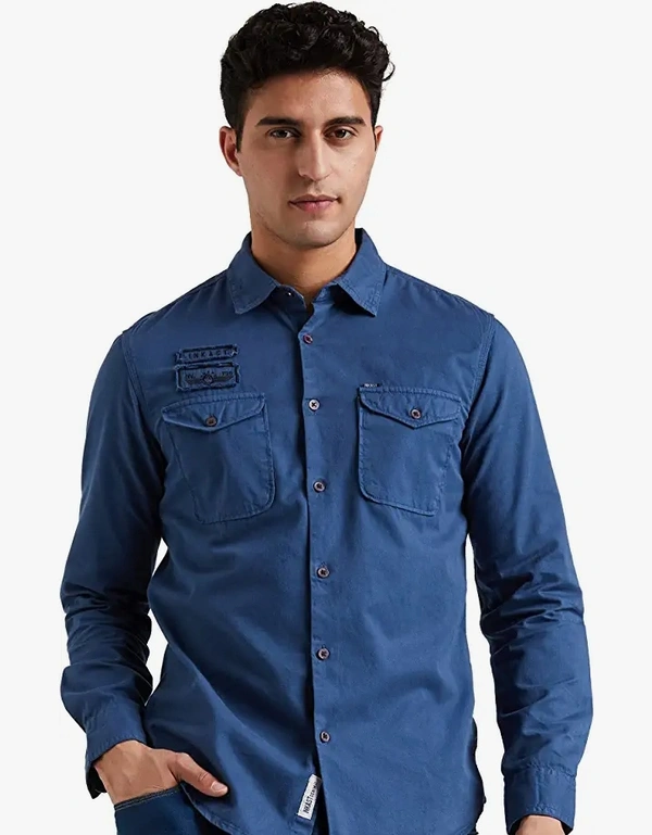 Amazon Brand - Inkast Denim Co. Men's Slim Casual Shirt - M. L. XL. XXL