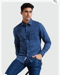 Amazon Brand - Inkast Denim Co. Men's Slim Casual Shirt - M. L. XL. XXL